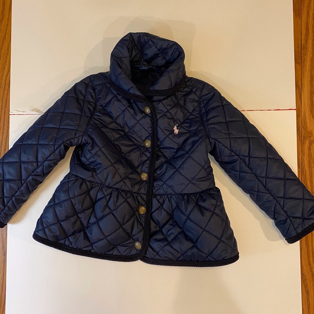 Toddler polo jacket